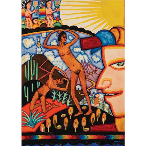 Winold Reiss-Mexican Fantasy