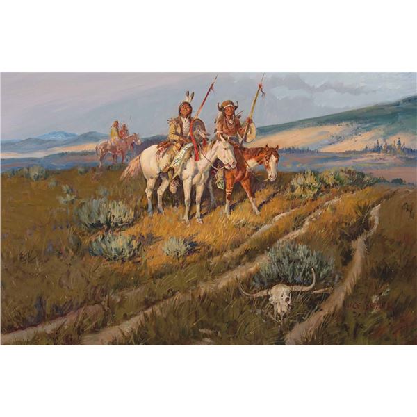 Joe Beeler-White Man's Buffalo