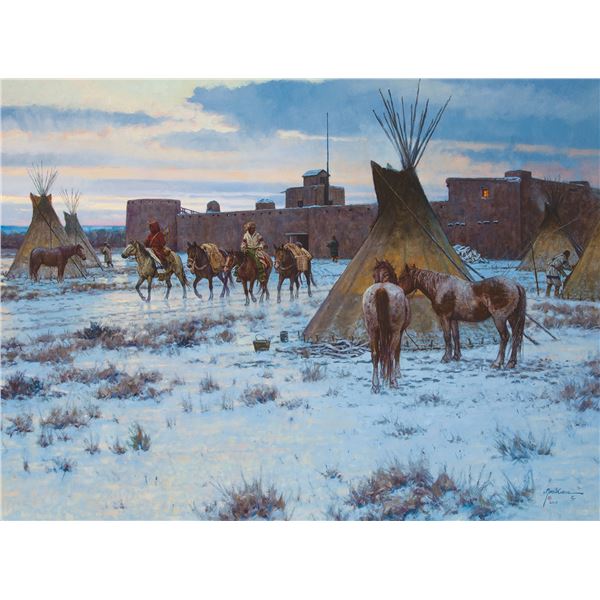 Martin Grelle-Early Departure - Bent's Fort