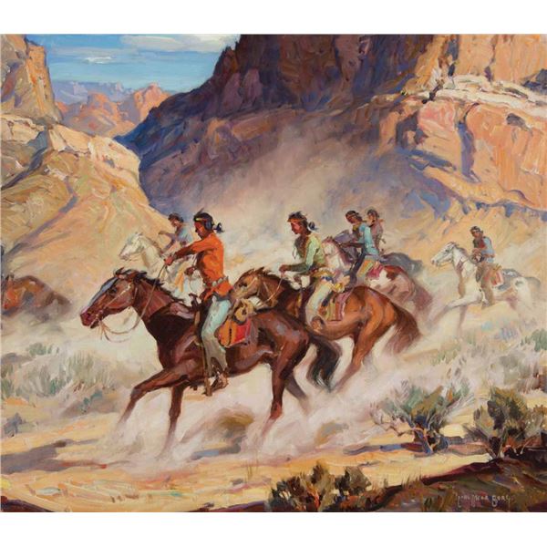 Carl Oscar Borg-Arizona Navajos