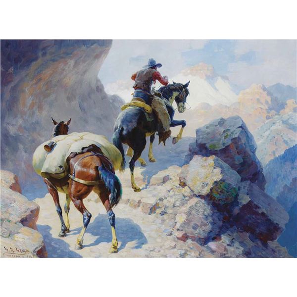 William R. Leigh-Pack Trip (Rough Going)