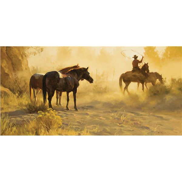 Tom Browning-Cuttin the Herd