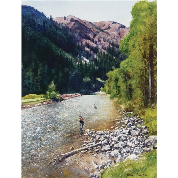 Arthur Shilstone-Afternoon on a Western River