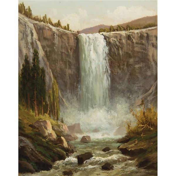 Thomas Hill-Western Waterfall