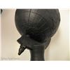 Image 8 : FUSED METAL GLOBE ON METAL BASE
