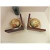 Image 5 : MATCHING GLOBE BOOKENDS