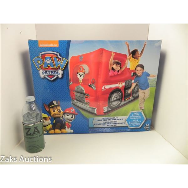 NEW PAW PATROL MARSHALL'S FIRETRUCK BOUNCER 3-5 YEARS