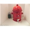 Image 1 : HAND PAINTED FIRE HYDRANT BEVERAGE DISPENSER