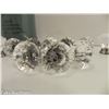 Image 2 : LOT OF 10 CRYSTAL STYLE CABINET PULLS (WITH HARDWARE)