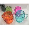 Image 6 : 4 NEW COLOR BARREL MUGS 17OZ