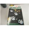 Image 3 : 4 LED SOLAR PAW PRINT LIGHTS