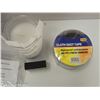 Image 3 : CANADIAN RED CROSS DUST MASKS, 50 HR CANDLE, WOODEN MATCHES AND CLOTH DUCT TAPE