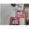 Image 2 : PINK/RED NAPKINS WITH PLASTIC SERVING SPOONS