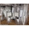Image 3 : LARGE BOX OF PLASTIC WINE GLASSES, SUGAR CANE PLATES, CUTLERY