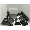 Image 1 : BOX OF ELECTRONICS INCL 2 ACER NOTEBOOKS, SAMSUNG BLURAY, VARIOUS OLD CELL PHONES
