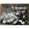 Image 1 : LARGE BOX OF PLASTIC SERVING SPOONS, LARGE AMT OF PLASTIC CUTLERY