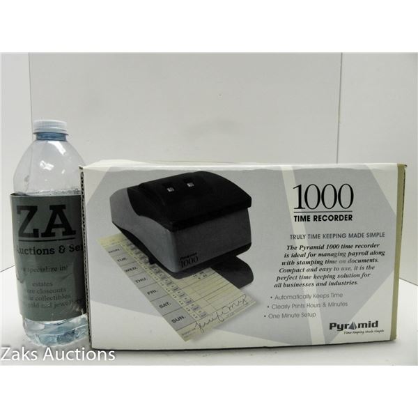 PYRAMID 1000 TIME RECORDER (TIMECARD PUNCH SYSTEM)