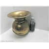 Image 3 : PONY EXPRESS CHEWING TOBACCO SPITTOON - BRASS