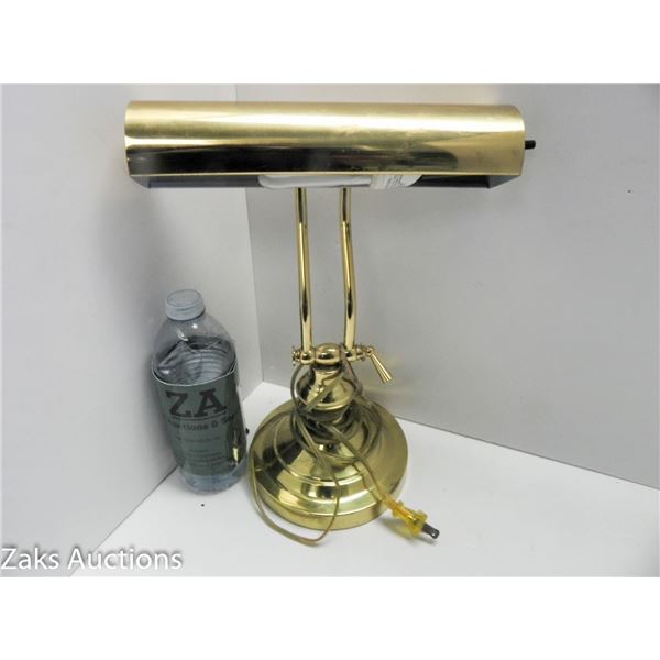 BANKER'S STYLE BRASS LIGHT