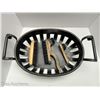Image 1 : SHOE SHINE DEVICES IN CAST IRON BASKET ('EIFFEL TOWER 1889')