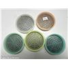 Image 3 : SET OF 11 VINTAGE TUPPERWARE WAGON WHEEL COASTERS