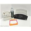 Image 1 : 2 DESK ORGANIZERS AND MINI GARFIELD WHITE BOARD