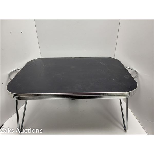 VINTAGE PORTABLE SERVING TABLE