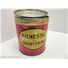 Image 2 : CANADA PACKERS DOMESTIC SHORTENING VINTAGE TIN