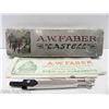 Image 1 : A.W. FABER "CASTELL" TIN WITH COMPASS MADE IN JAPAN