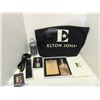 Image 1 : ELTON JOHN AUTHENTIC MERCHANDISE - SATCHEL, VIP PASS, PEN/PENCIL SET, KEYCHAIN, NOTE BOOK,