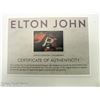 Image 2 : ELTON JOHN LIMITED EDITION LITHOGRAPH COA