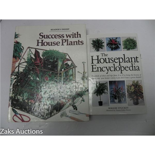 2 BOOKS ON HOUSEPLANTS INCL ENCYCLOPEDIA