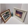 Image 1 : TWO FRAMED PHOTOS OF ALBERTA LANDSCPES