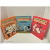 Image 2 : CHARLIE BROWN'S 'CYCLOPEDIA FULL SET BOOKS 1-12, WATER DAMAGE