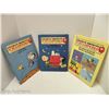 Image 4 : CHARLIE BROWN'S 'CYCLOPEDIA FULL SET BOOKS 1-12, WATER DAMAGE
