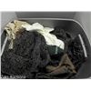 Image 1 : LARGE BIN OF CLOTH FOR SEWING - BIN NOT INCLUDED