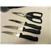 Image 2 : 15 PC KITCHEN UTENSILS AND WITH KNIVES, IN A BLOCK