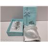 Image 1 : SET OF SILVER STYLE CUFFLINKS IN SMALL BOX