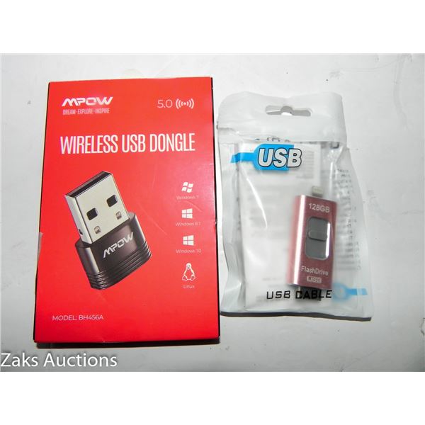 MPOW USB DONGLE, 128GB USB STICKS