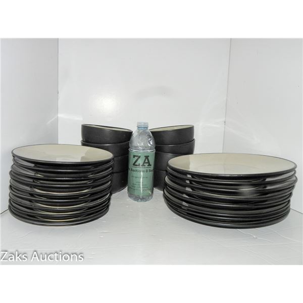 SET OF CAFE NOIR DISH SET