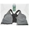 Image 1 : GREY/BLACK SPORTS BRA SIZE SMALL/MEDIUM