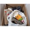Image 1 : BOX OF SHOES, BOOTS, PAPER BAGS ETC