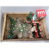 Image 2 : VINTAGE CANADA DRY BOX FILLED WITH VINTAGE COKE BOTTLES, ETC