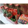 Image 4 : VINTAGE CANADA DRY BOX FILLED WITH VINTAGE COKE BOTTLES, ETC