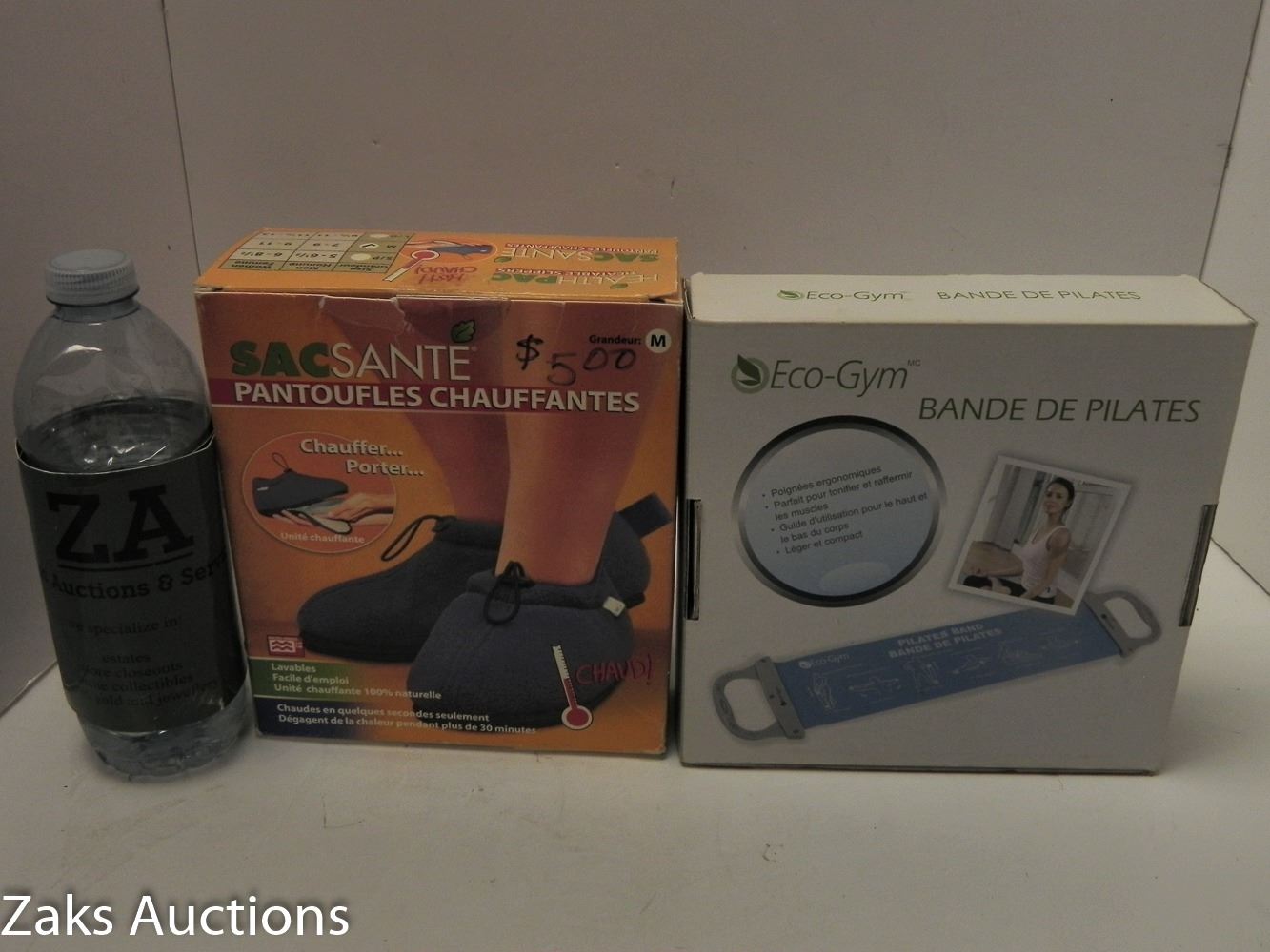 HEALTHPAC HEATABLE SLIPPERS AND ECO GYM PILATES BANDS
