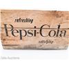 Image 3 : VINTAGE 1970S WOODEN PEPSI-COLA BOX WITH VINTAGE PEPSI COLA DELIVERY TRUCK