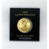 Image 2 : 1 Gram .9999 Fine Gold 2023 Maple Leaf Coin 