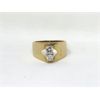 Image 2 : 10 KT Yellow Gold Diamond Ring