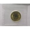 Image 2 : 1/10 Oz .9999  Fine Gold 2023 Maple Leaf Coin 