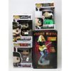 Image 1 : Johnny Winter Bobblehead & 3 "Rocks" Funko Pops